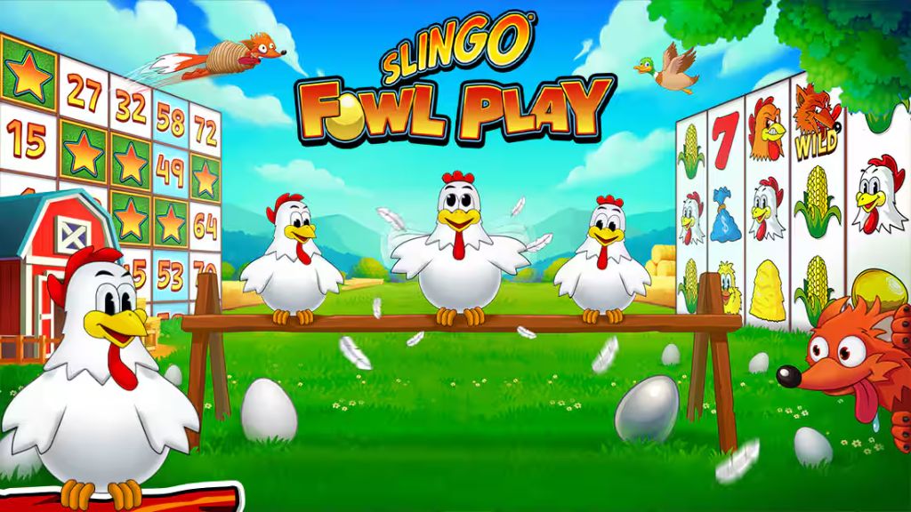 Slingo Fowl Play - Nuova variante del gioco con meccaniche Slingo e bingo